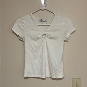 Hollister white T-shirt